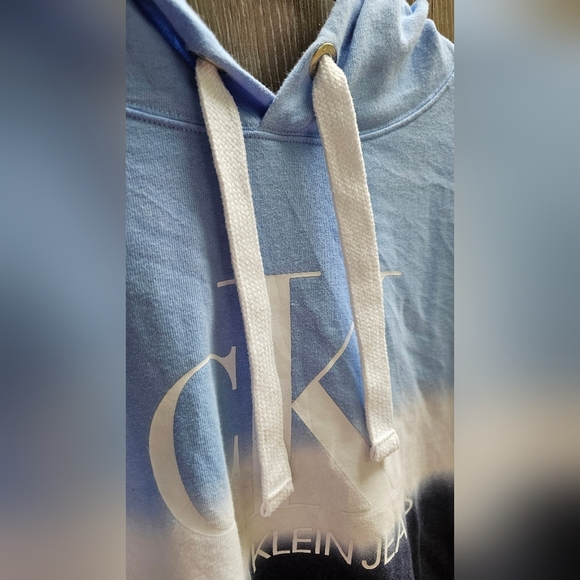 Calvin Klein XXL Blue Long Sleeve Top - Picture 2 of 4